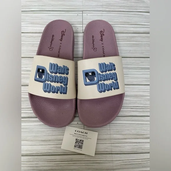 Coach Walt Disney World‎ 50th Anniversary Sandals Women Size 7